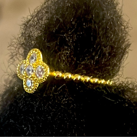 Rachel Zoe clover ring - Picture 1 of 3